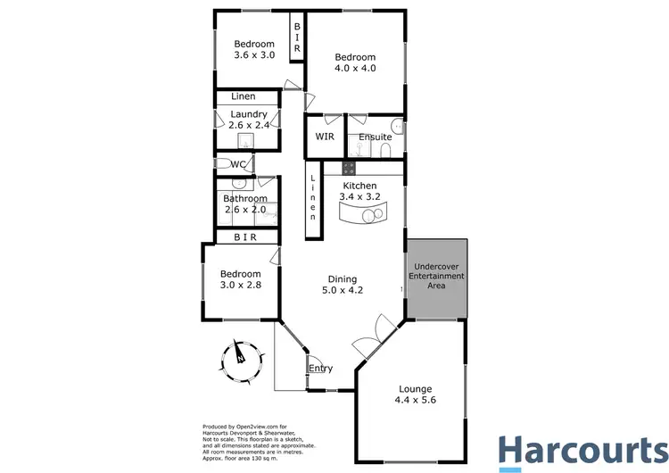 Floorplan of Homely house listing, 7 Dana Drive, Devonport TAS 7310