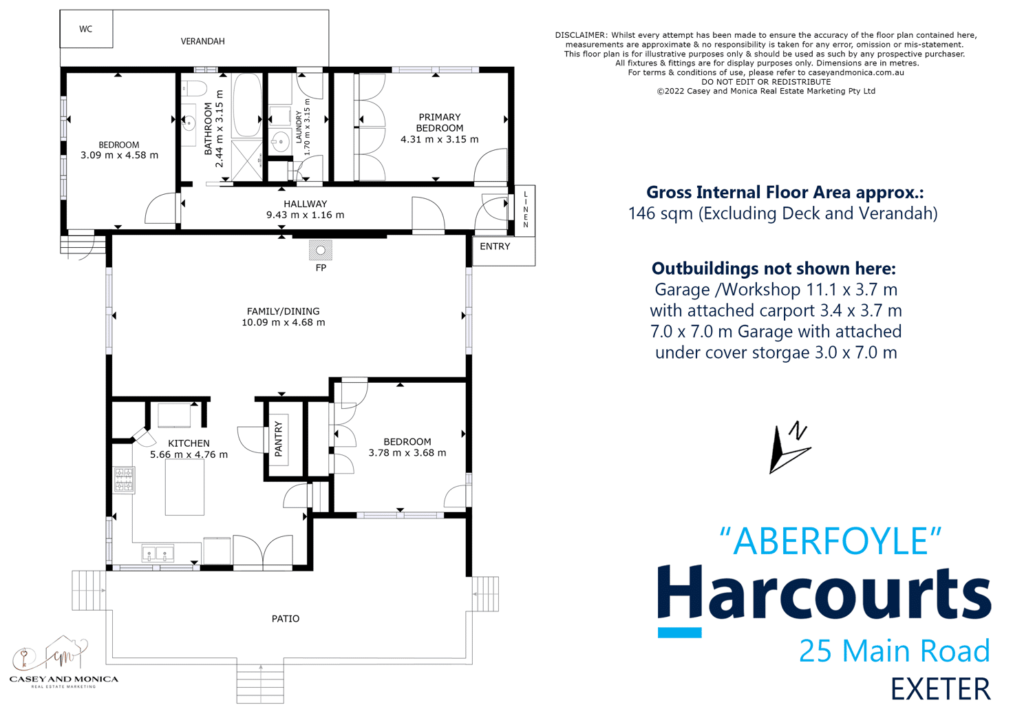 Floorplan of Homely house listing, 25 Main Road, Exeter TAS 7275