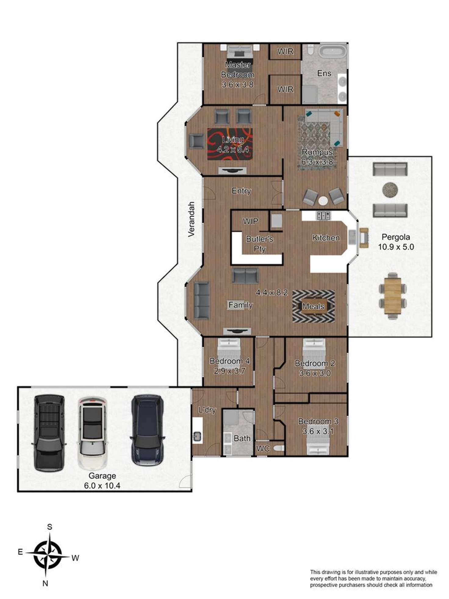 Floorplan of Homely house listing, 5-7 Brookvale Close, Beaconsfield VIC 3807