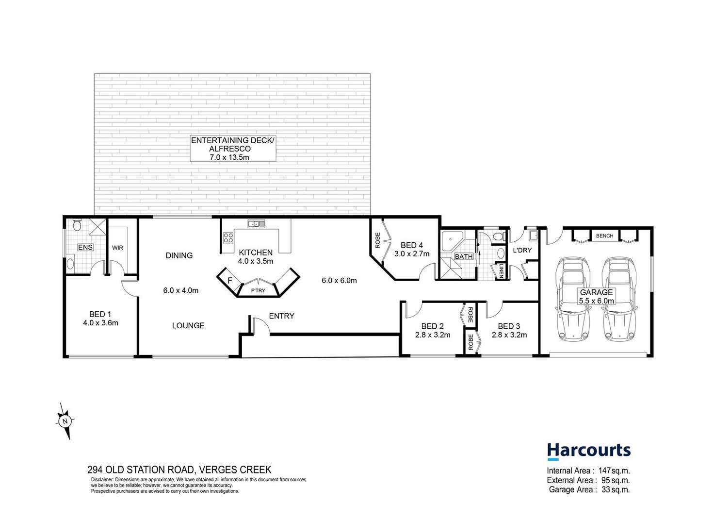 Floorplan of Homely house listing, 294 Old Station Road, Verges Creek NSW 2440