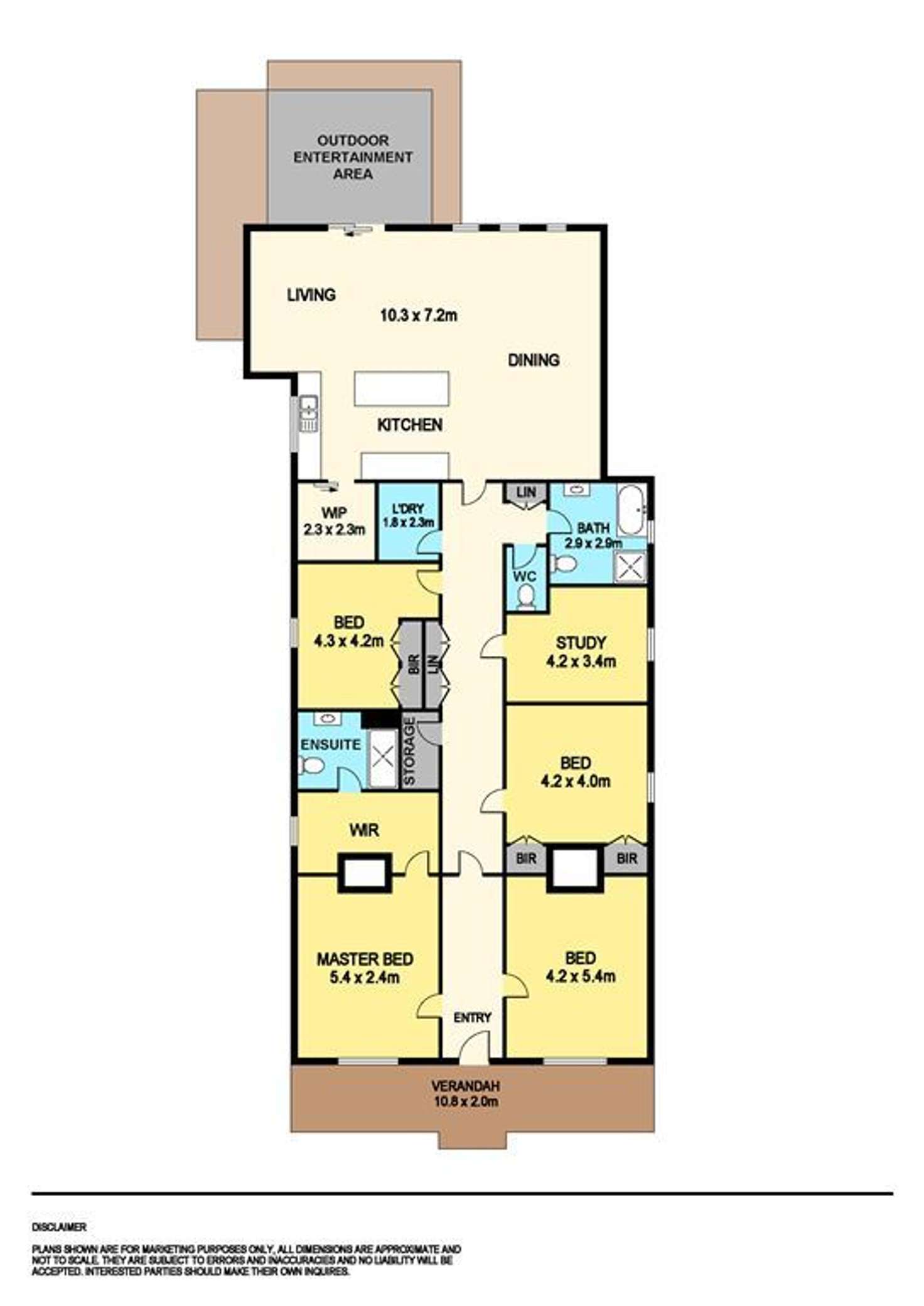 Floorplan of Homely house listing, 1405 Sturt Street, Newington VIC 3350
