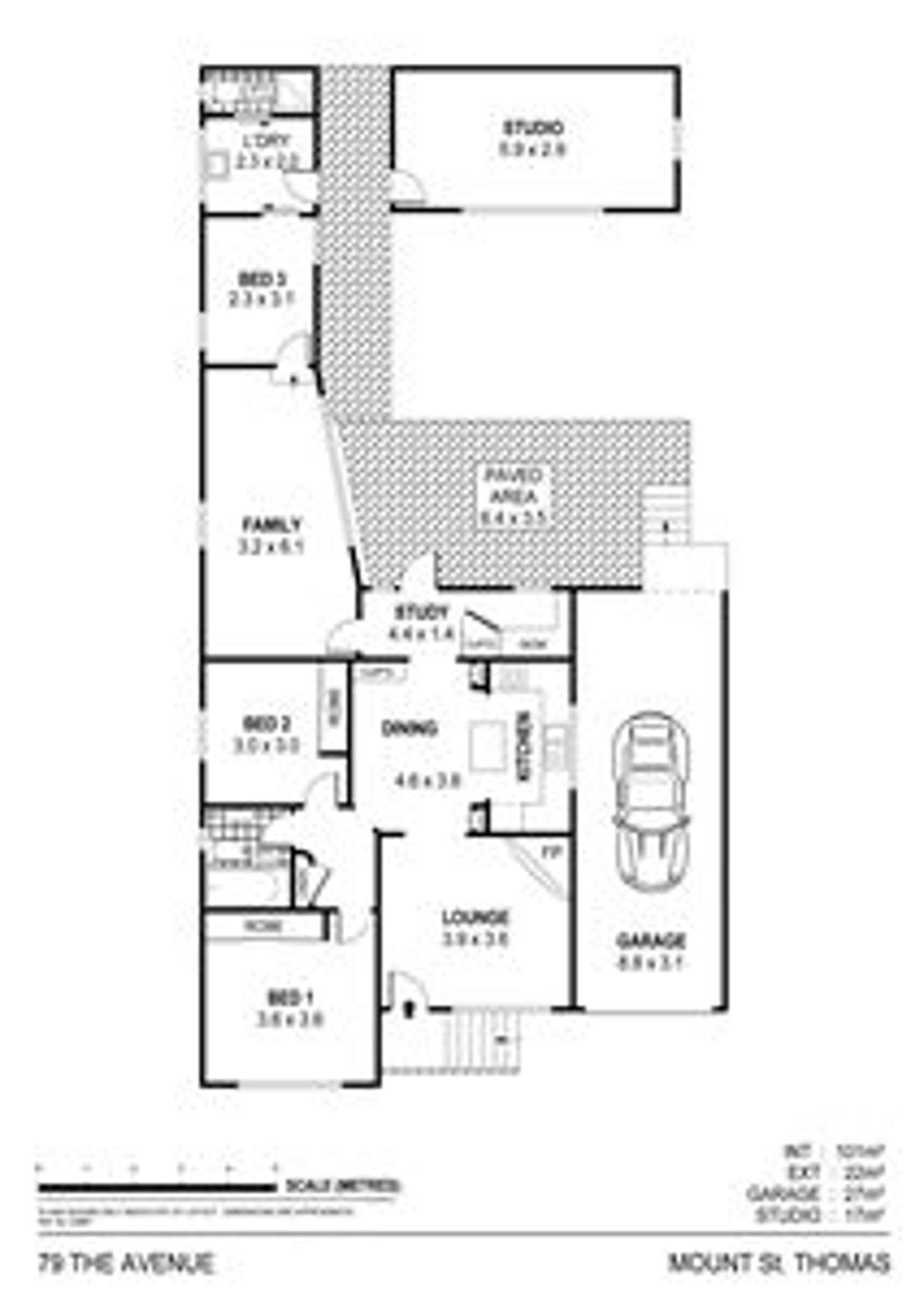 Floorplan of Homely house listing, 79 The Avenue, Mount Saint Thomas NSW