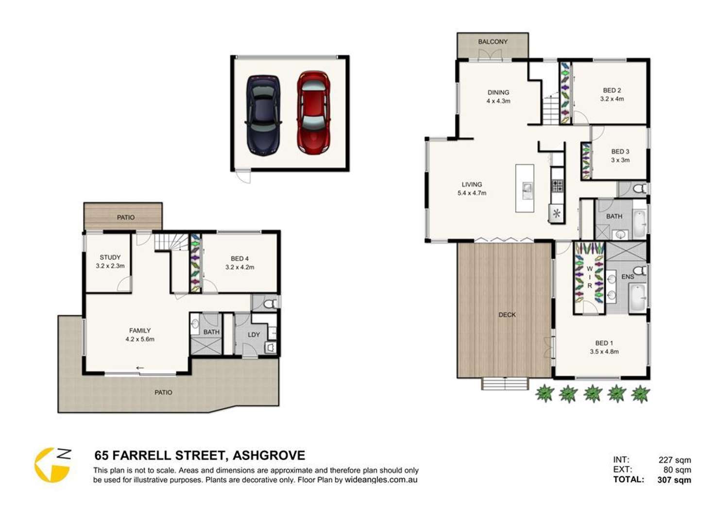 Floorplan of Homely house listing, 65 Farrell Street, Ashgrove QLD 4060