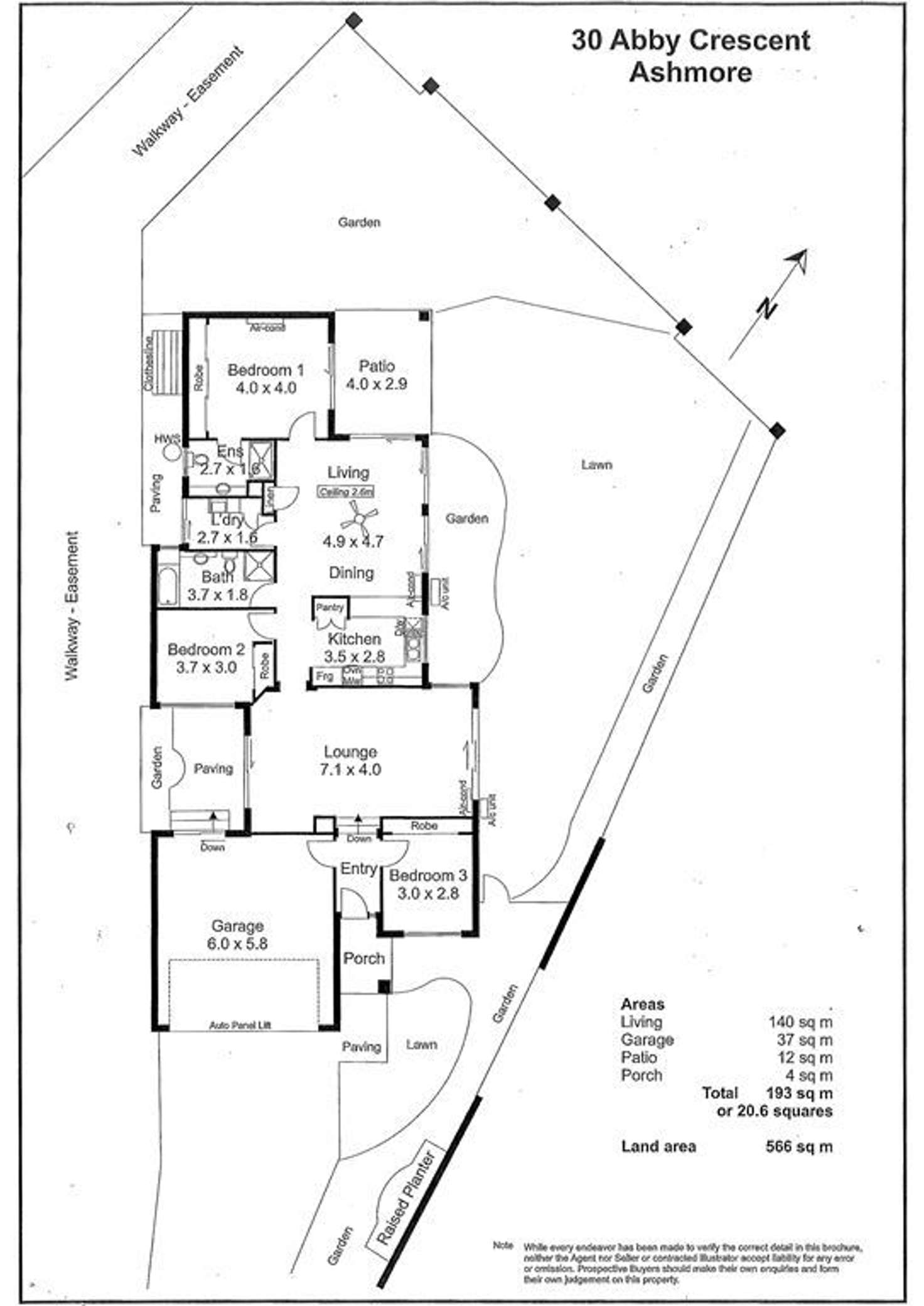 Floorplan of Homely house listing, 30 Abby Crescent, Ashmore QLD 4214