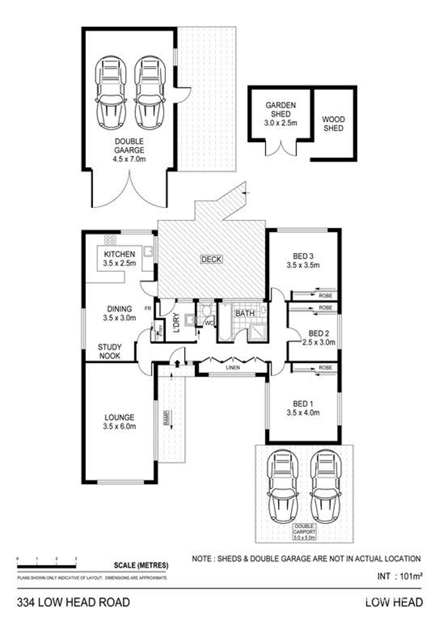 Floorplan of Homely house listing, 334 Low Head Road, Low Head TAS 7253