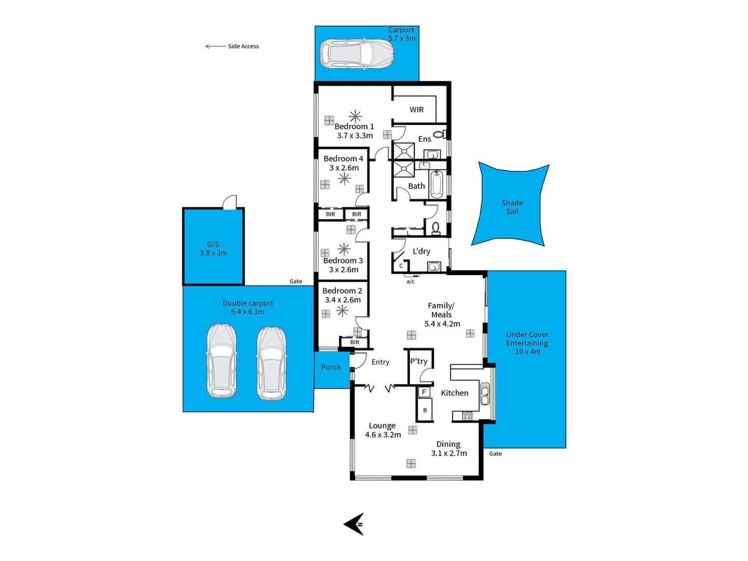 Floorplan of Homely house listing, 19 Spring Park Circuit, Aberfoyle Park SA 5159
