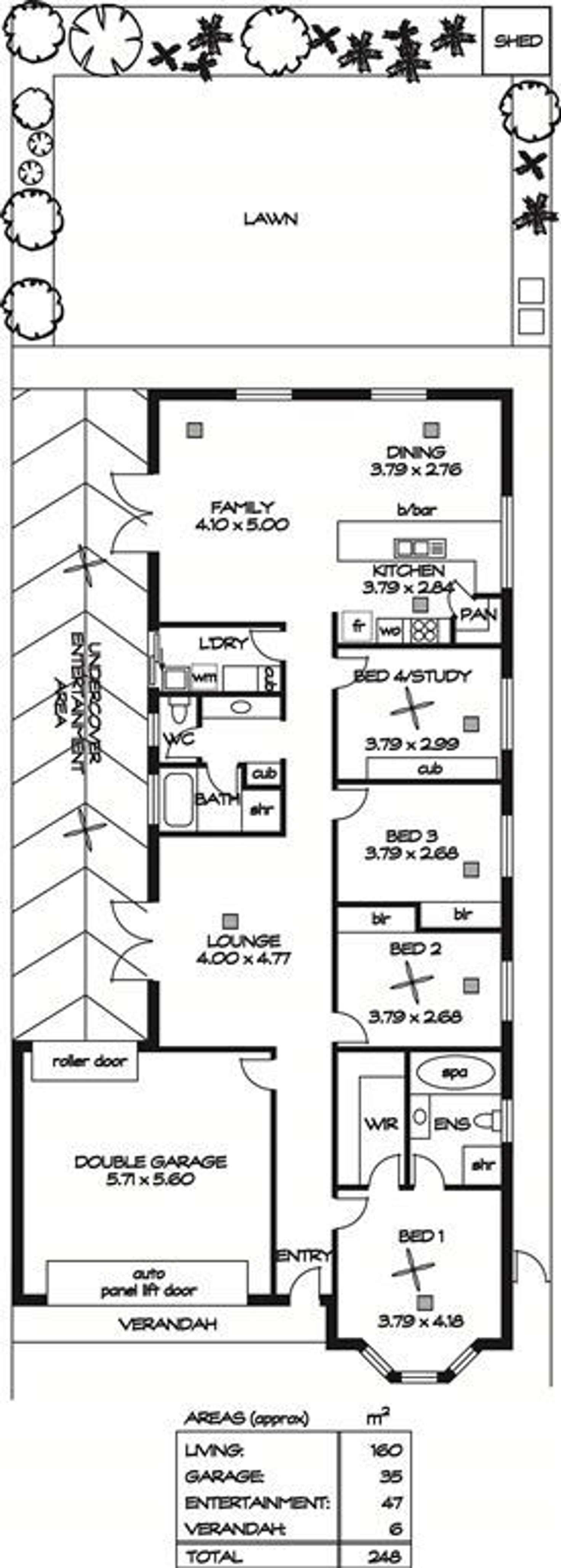 Floorplan of Homely house listing, 34 Clare Street, Athol Park SA 5012