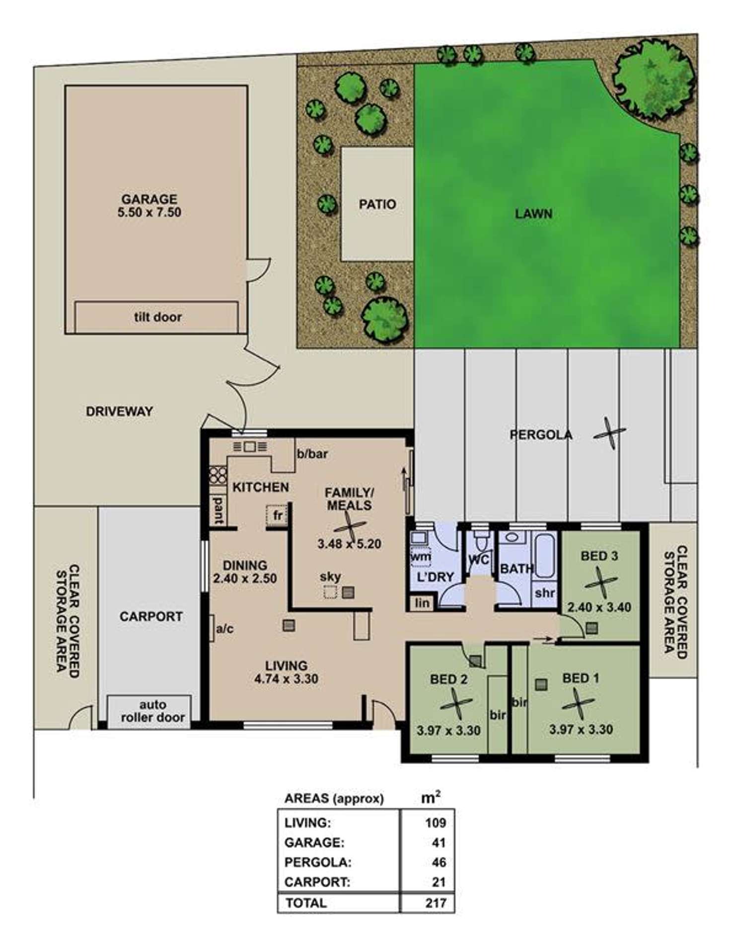 Floorplan of Homely house listing, 34 Emmerson Drive, Morphett Vale SA 5162