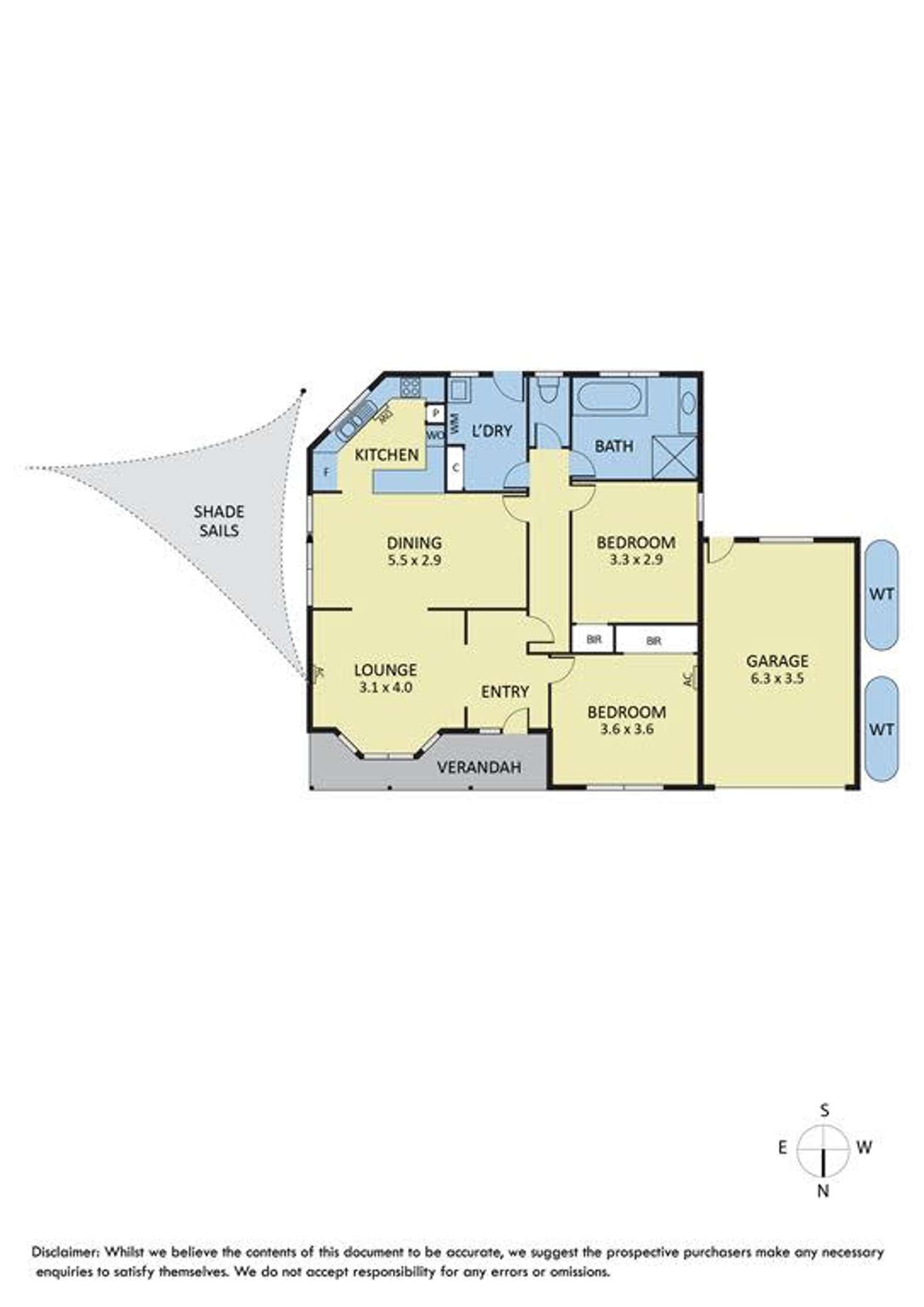 Floorplan of Homely unit listing, 2/12 Wimmera Street, Box Hill North VIC 3129