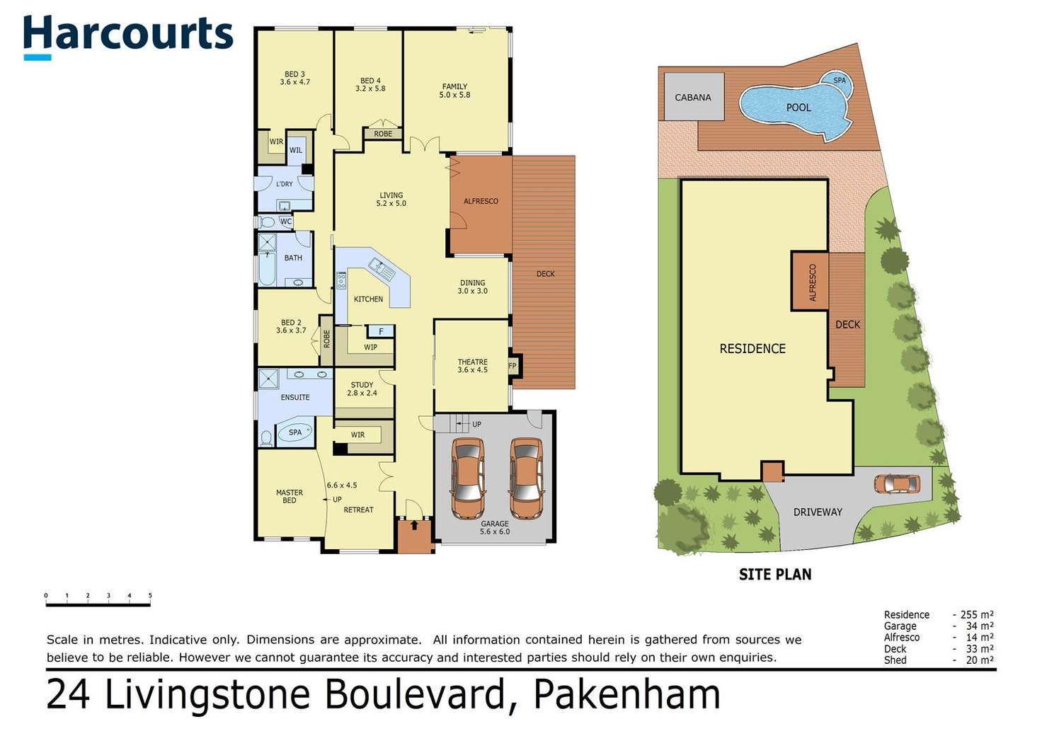 Floorplan of Homely house listing, 24 Livingstone Boulevard, Pakenham VIC 3810