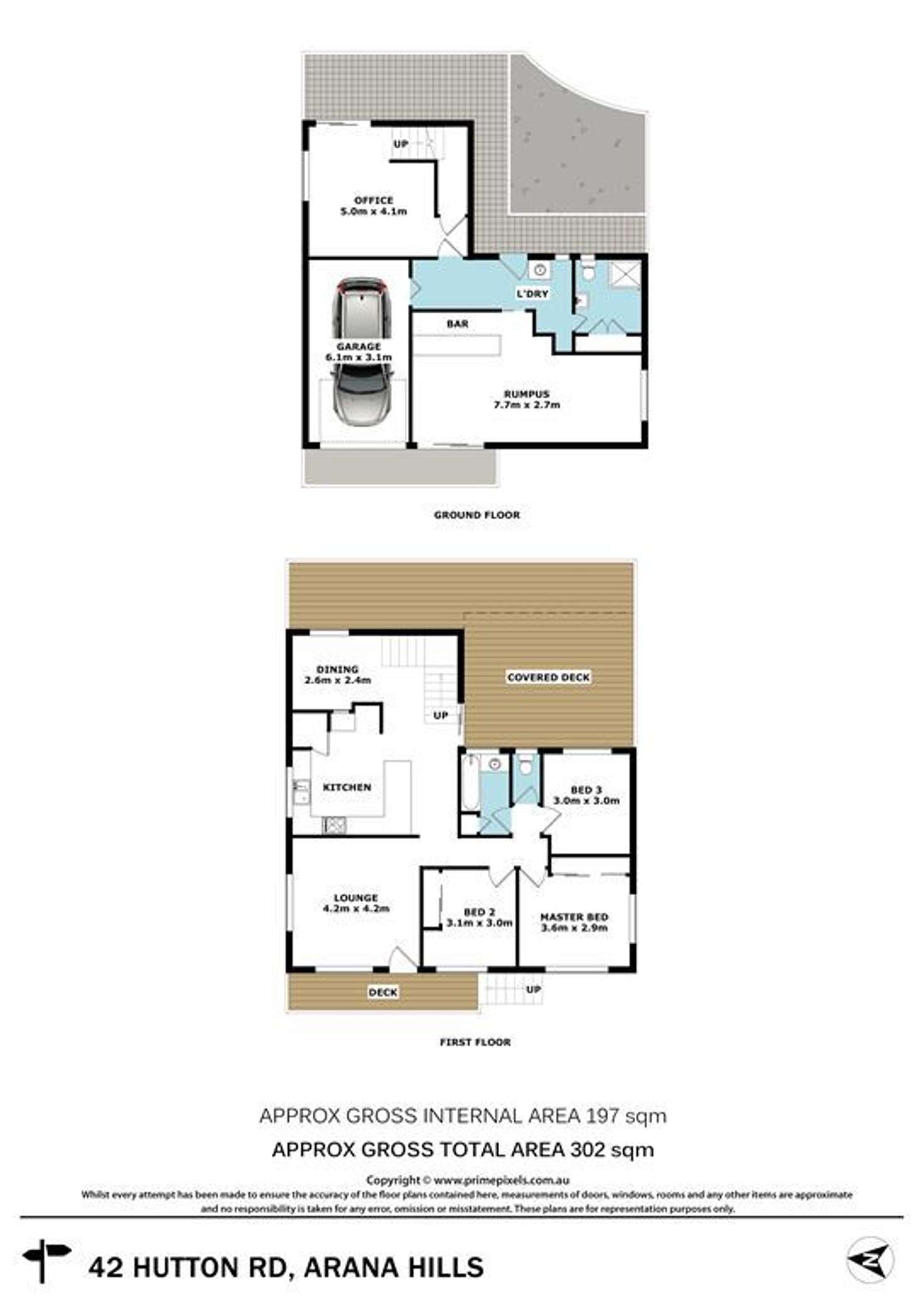 Floorplan of Homely house listing, 42 Hutton Road, Arana Hills QLD 4054