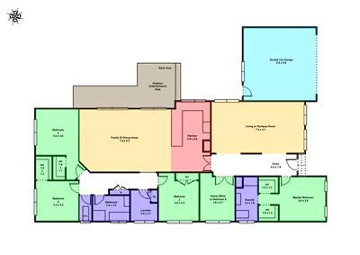 Floorplan of Homely house listing, 9 Whitely Crescent, Alfredton VIC 3350