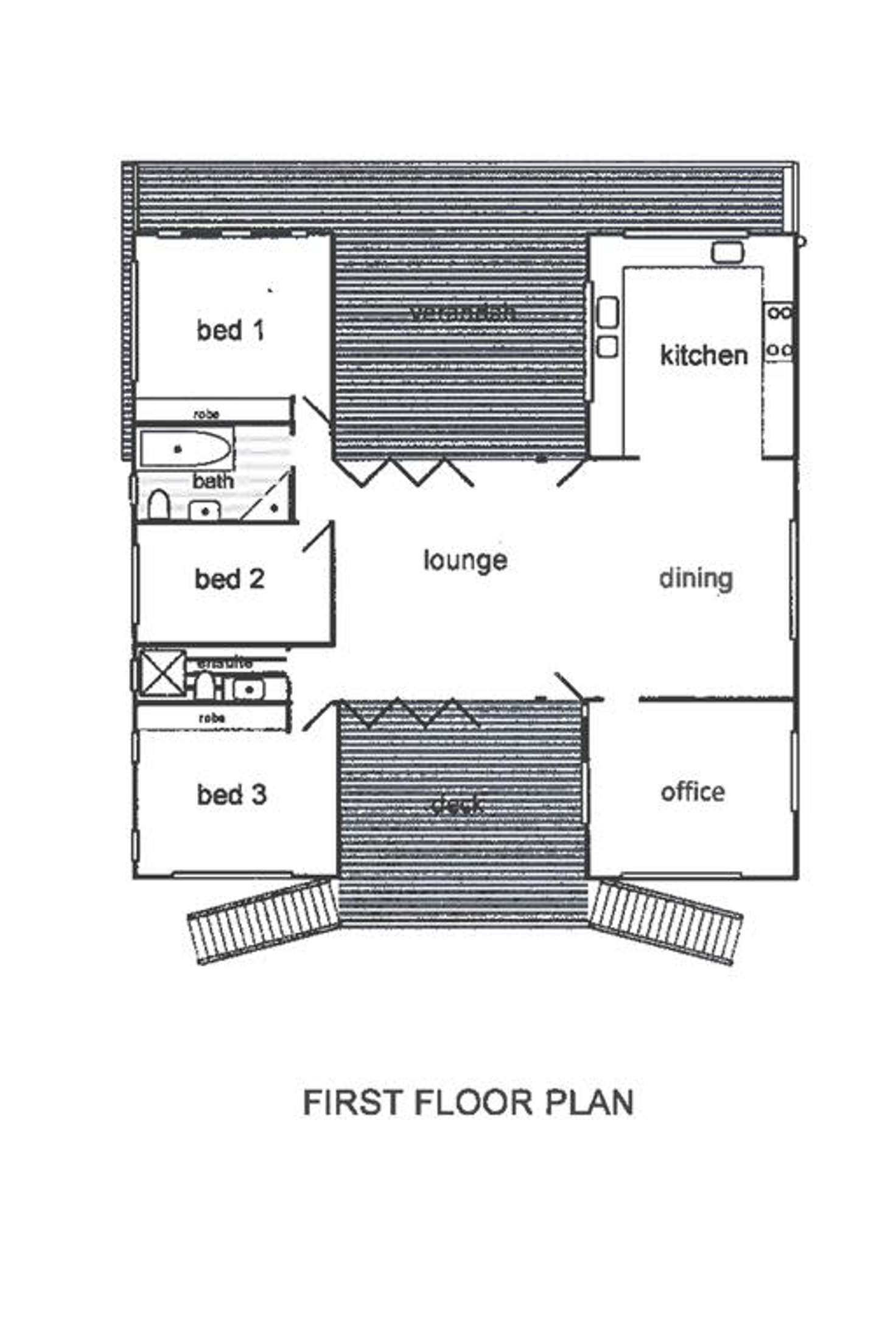 Floorplan of Homely house listing, 2/3 Esplanade, Nelly Bay QLD 4819