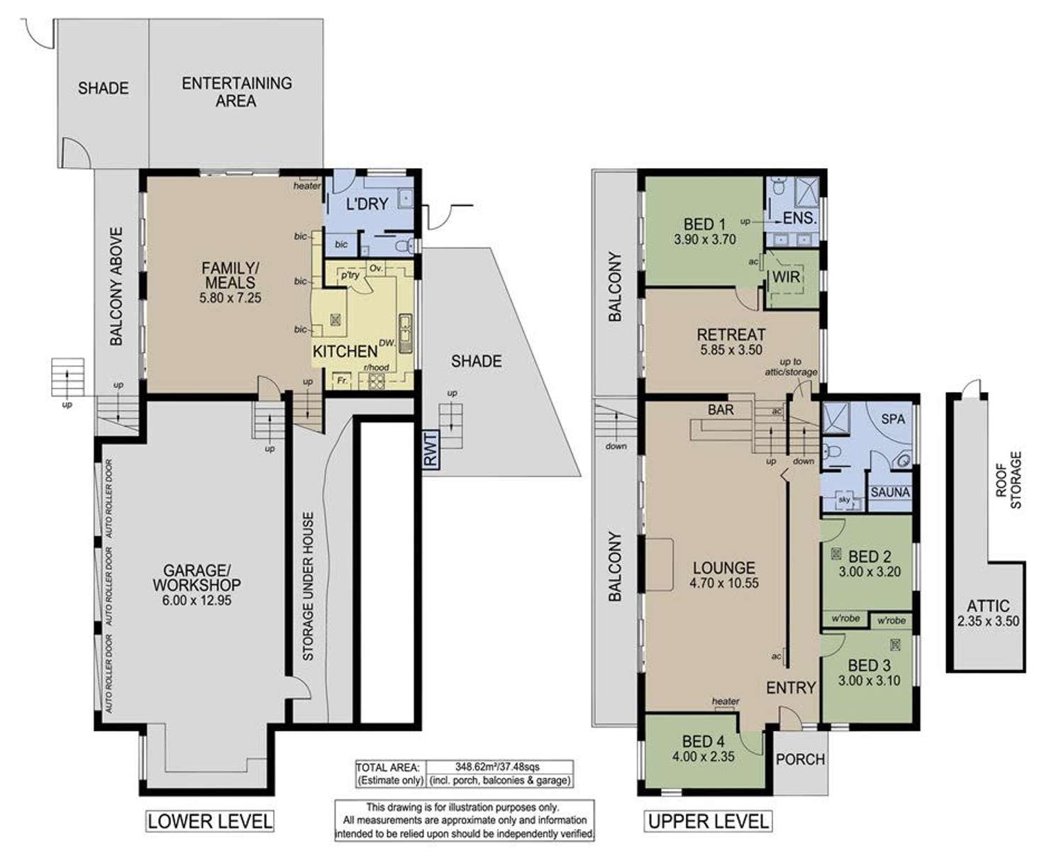 Floorplan of Homely house listing, 16 Kara Road, Seaview Downs SA 5049