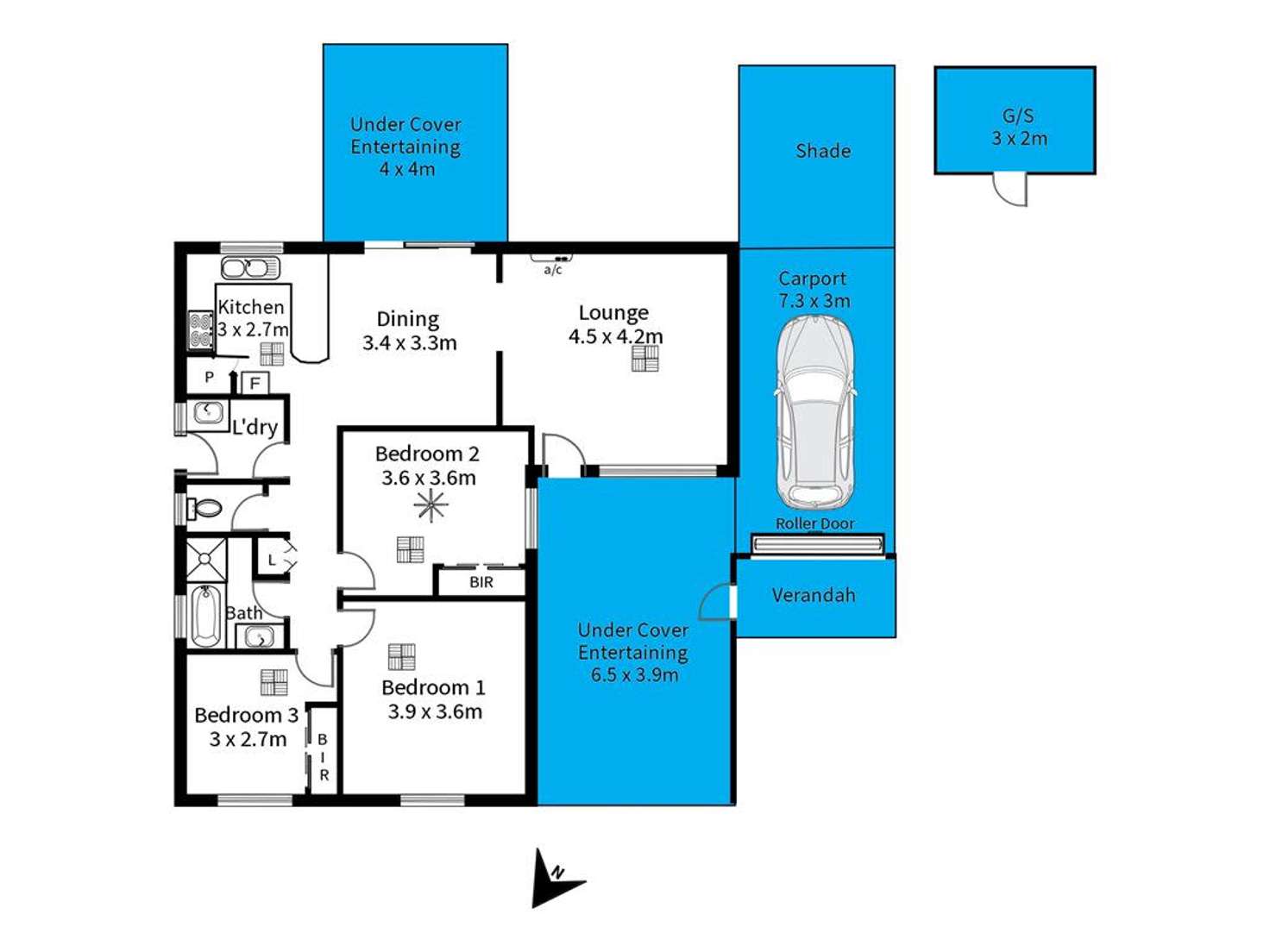 Floorplan of Homely house listing, 15 Maralyn Court, Aberfoyle Park SA 5159