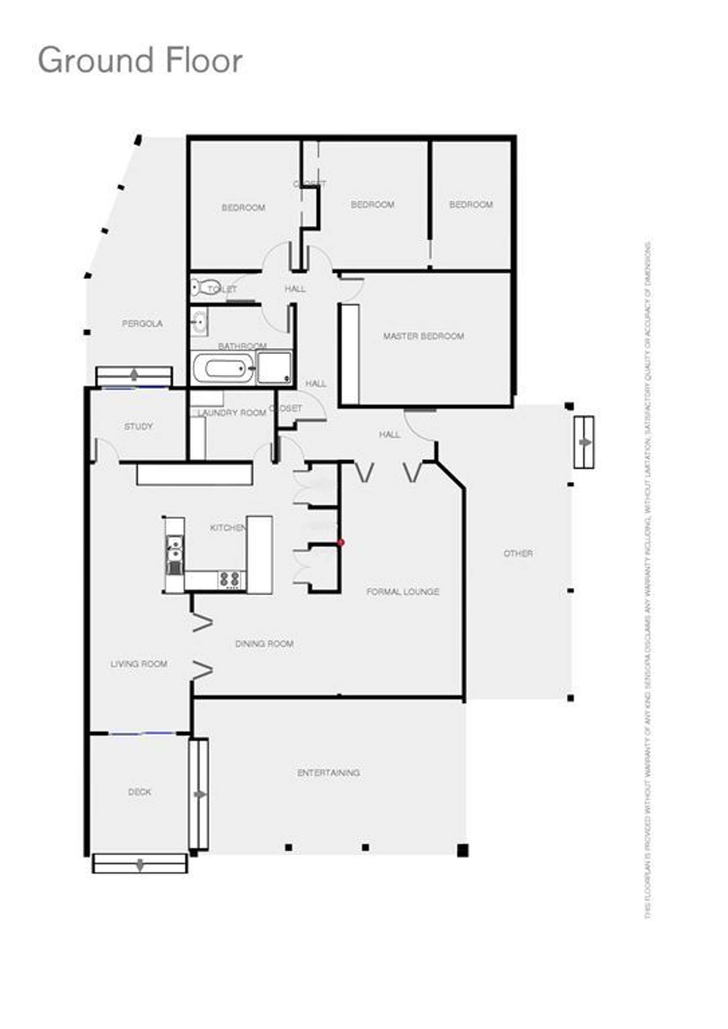 Floorplan of Homely house listing, 6 Tudor Street, Bourke NSW 2840