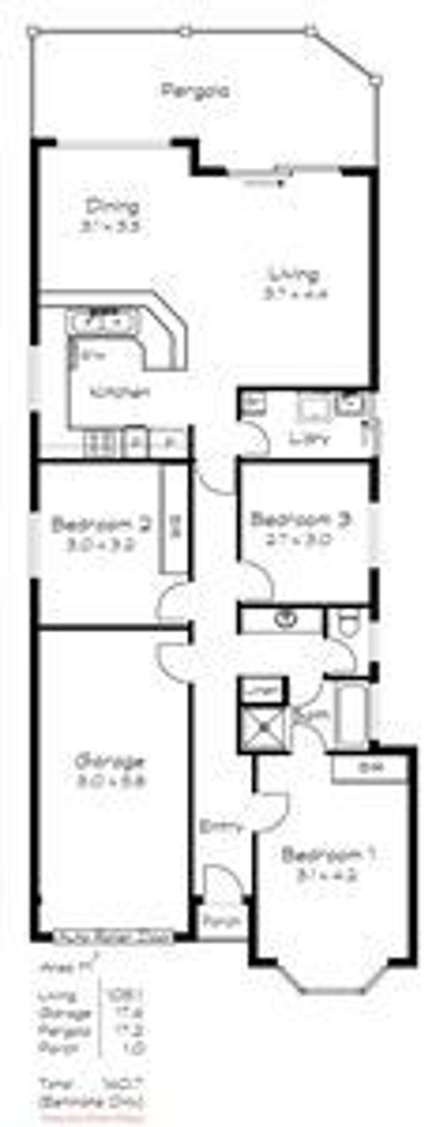 Floorplan of Homely house listing, 5A Agnes Gillespie Drive, Hayborough SA 5211