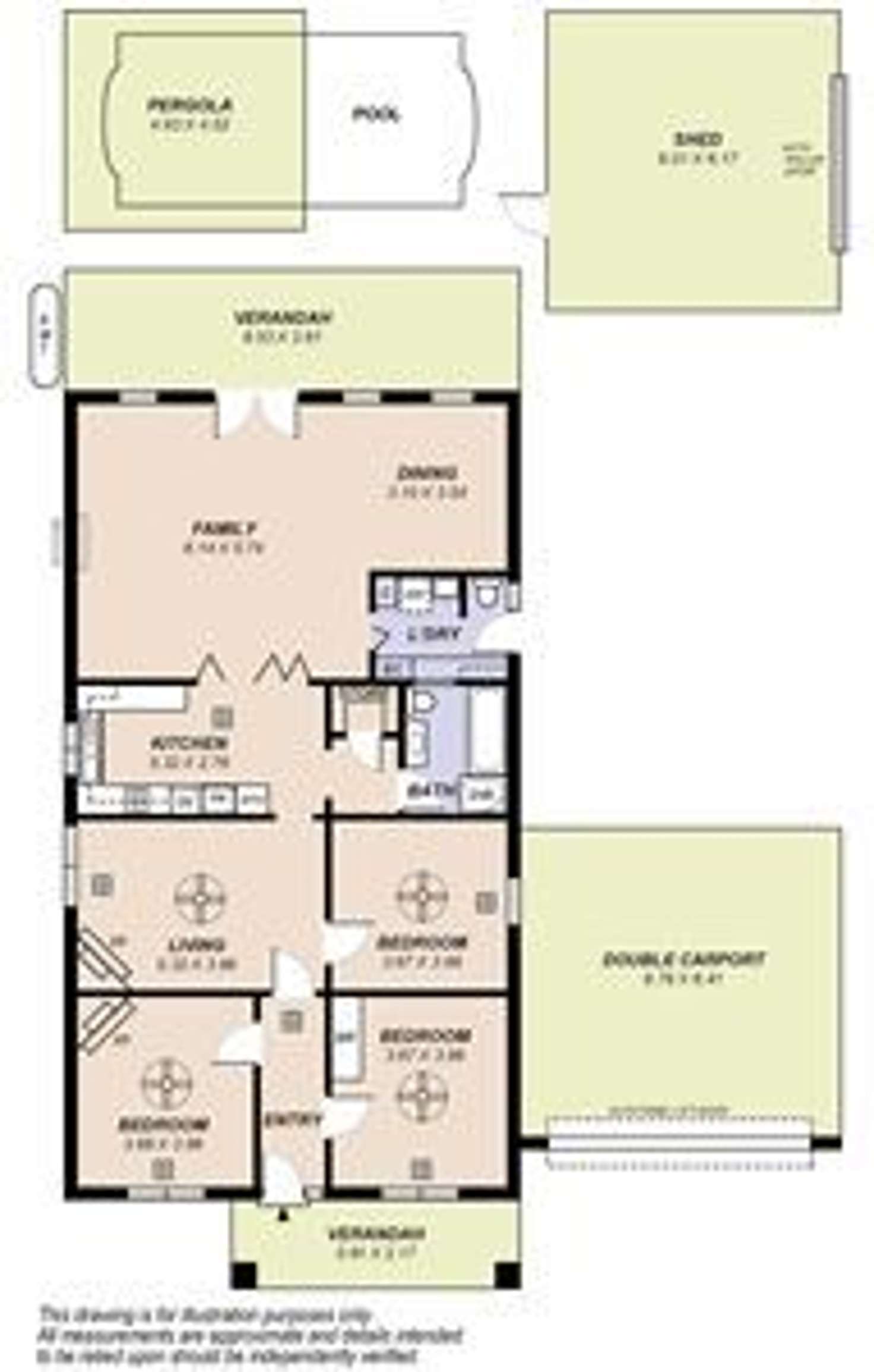 Floorplan of Homely house listing, 2 Penang Avenue, Colonel Light Gardens SA 5041