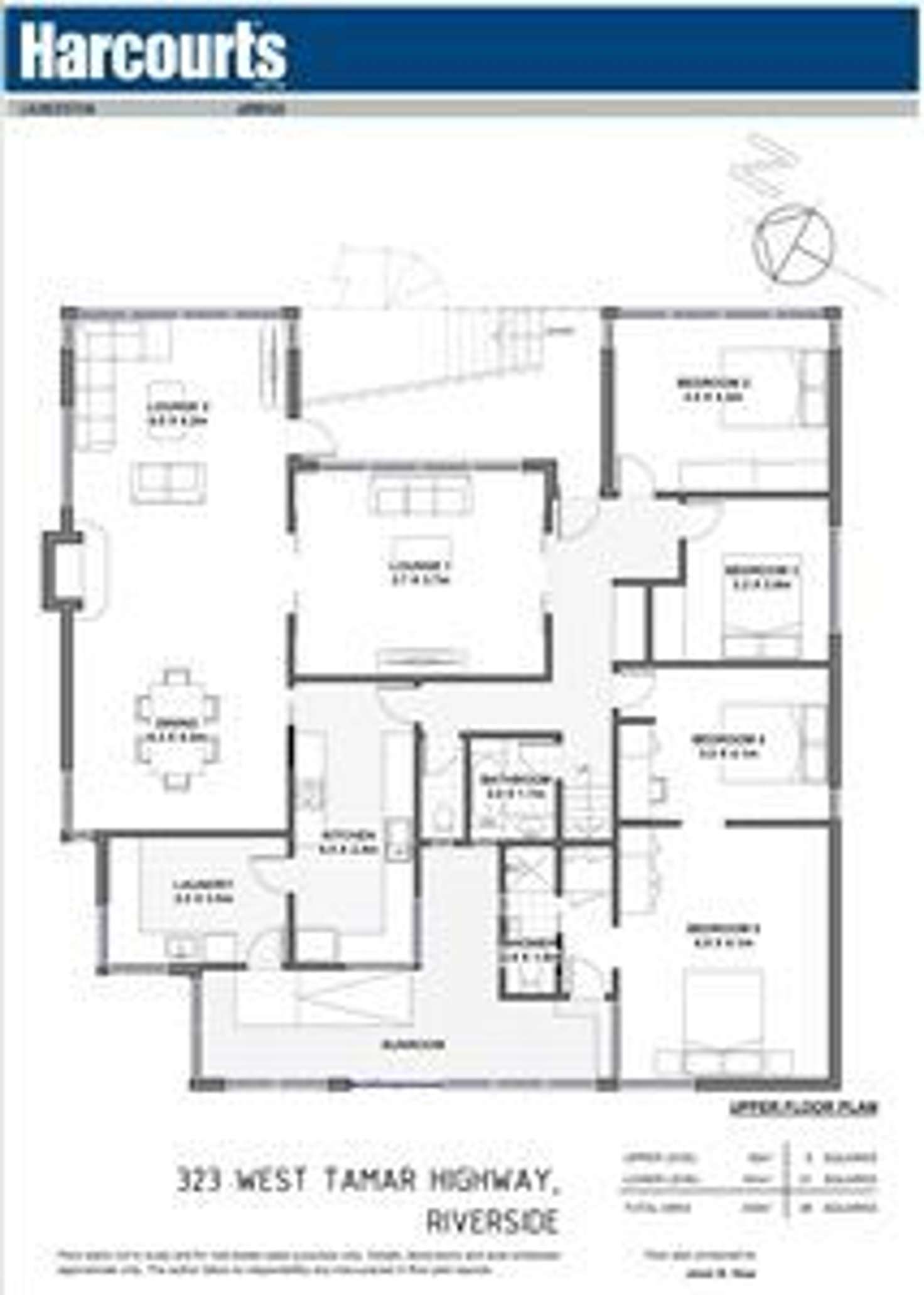 Floorplan of Homely house listing, 323 West Tamar Road, Riverside TAS 7250