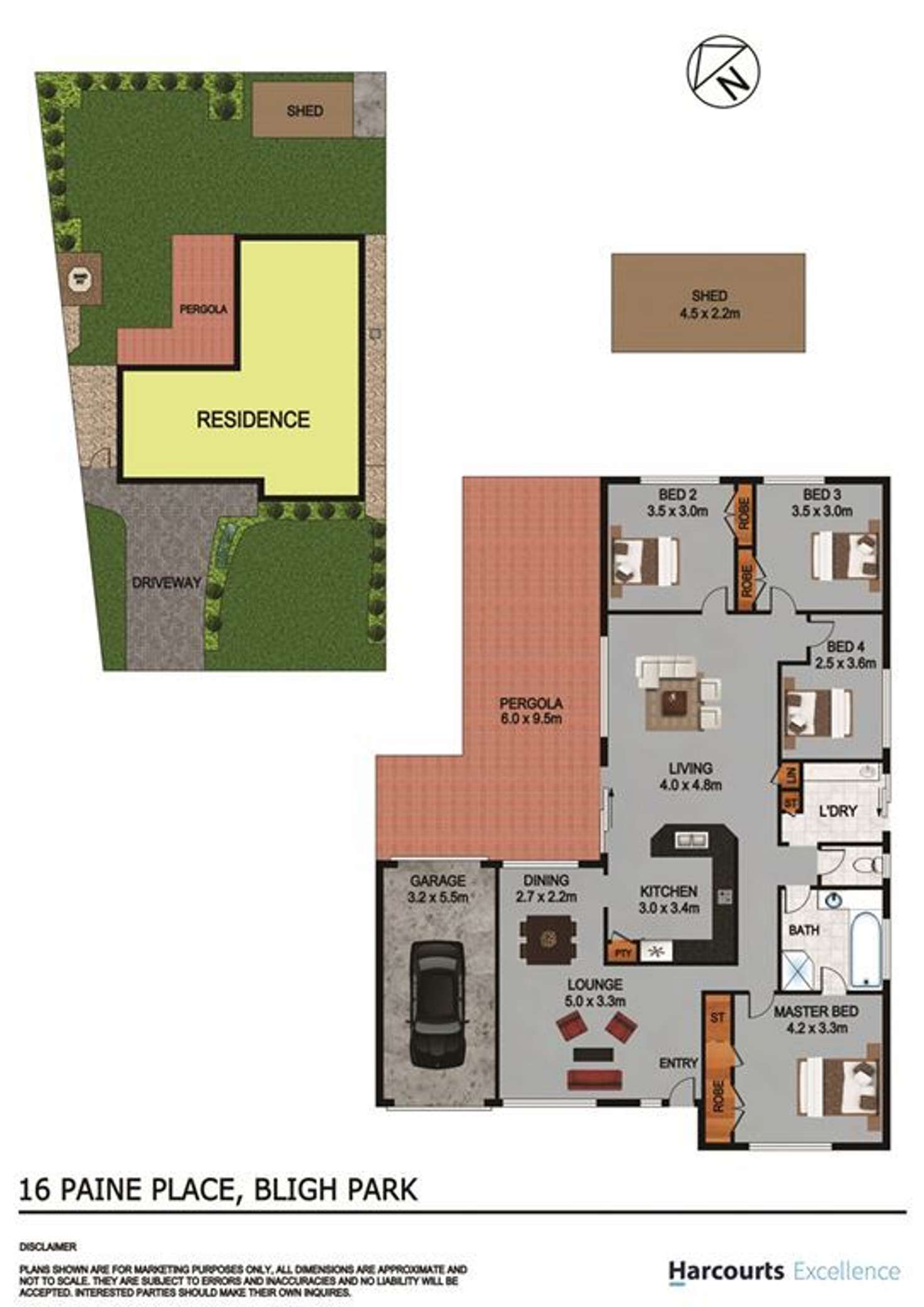 Floorplan of Homely house listing, 16 Paine Place, Bligh Park NSW 2756