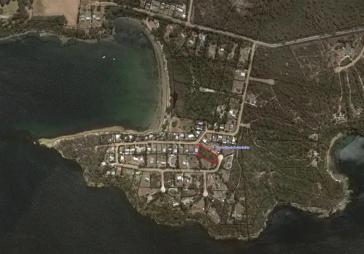 Floorplan of Homely land listing, 35 Cray Point Parade, Eggs And Bacon Bay TAS 7112