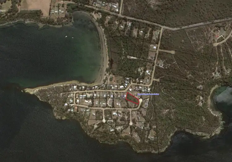 Floorplan of Homely land listing, 35 Cray Point Parade, Eggs And Bacon Bay TAS 7112