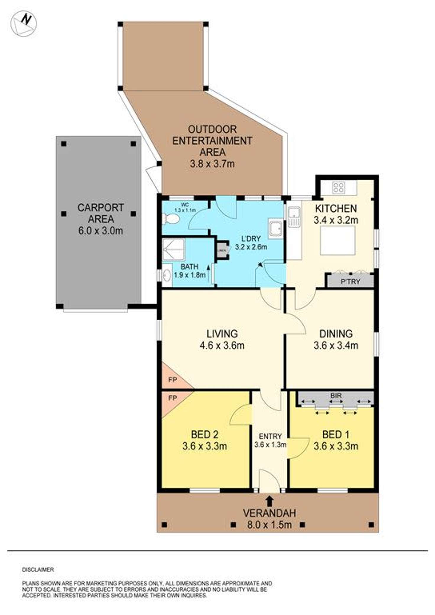 Floorplan of Homely house listing, 15 Holmes Street, Ballarat Central VIC 3350