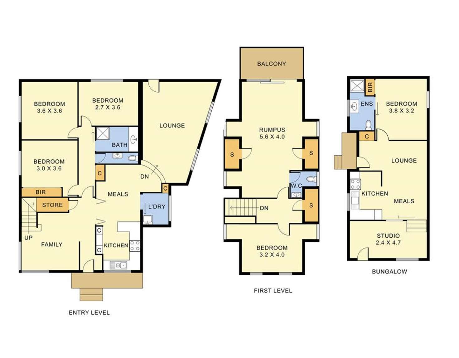 Floorplan of Homely house listing, 39 Kleinert Road, Boronia VIC 3155