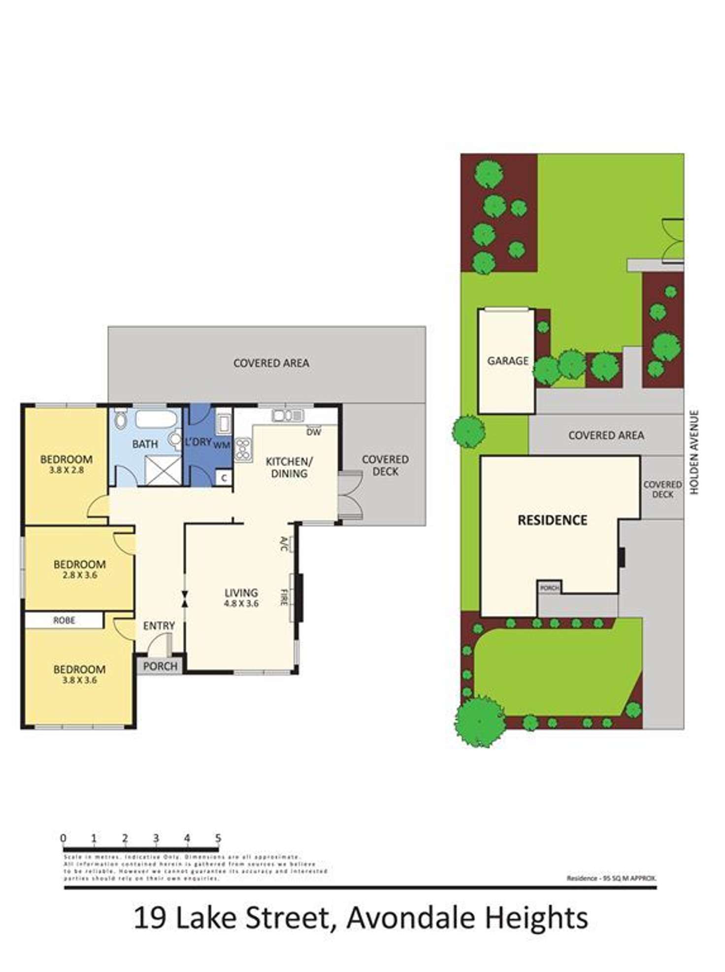 Floorplan of Homely house listing, 19 Lake Street, Avondale Heights VIC 3034