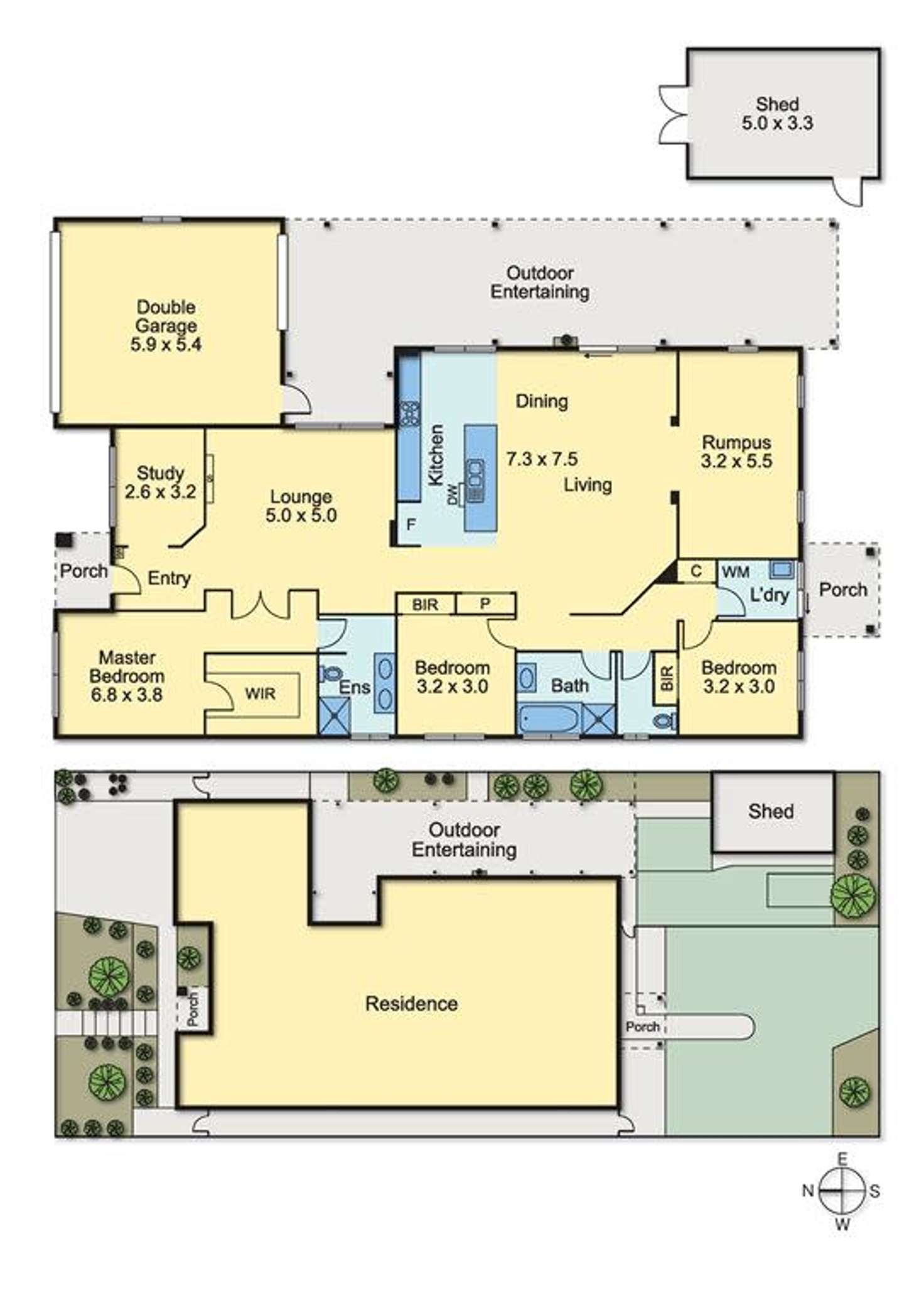 Floorplan of Homely house listing, 21 Jindabyne Avenue, South Morang VIC 3752