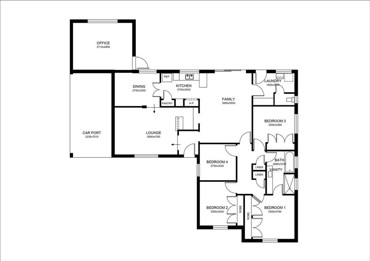 Floorplan of Homely house listing, 2 Grove Court, Greenwood WA 6024