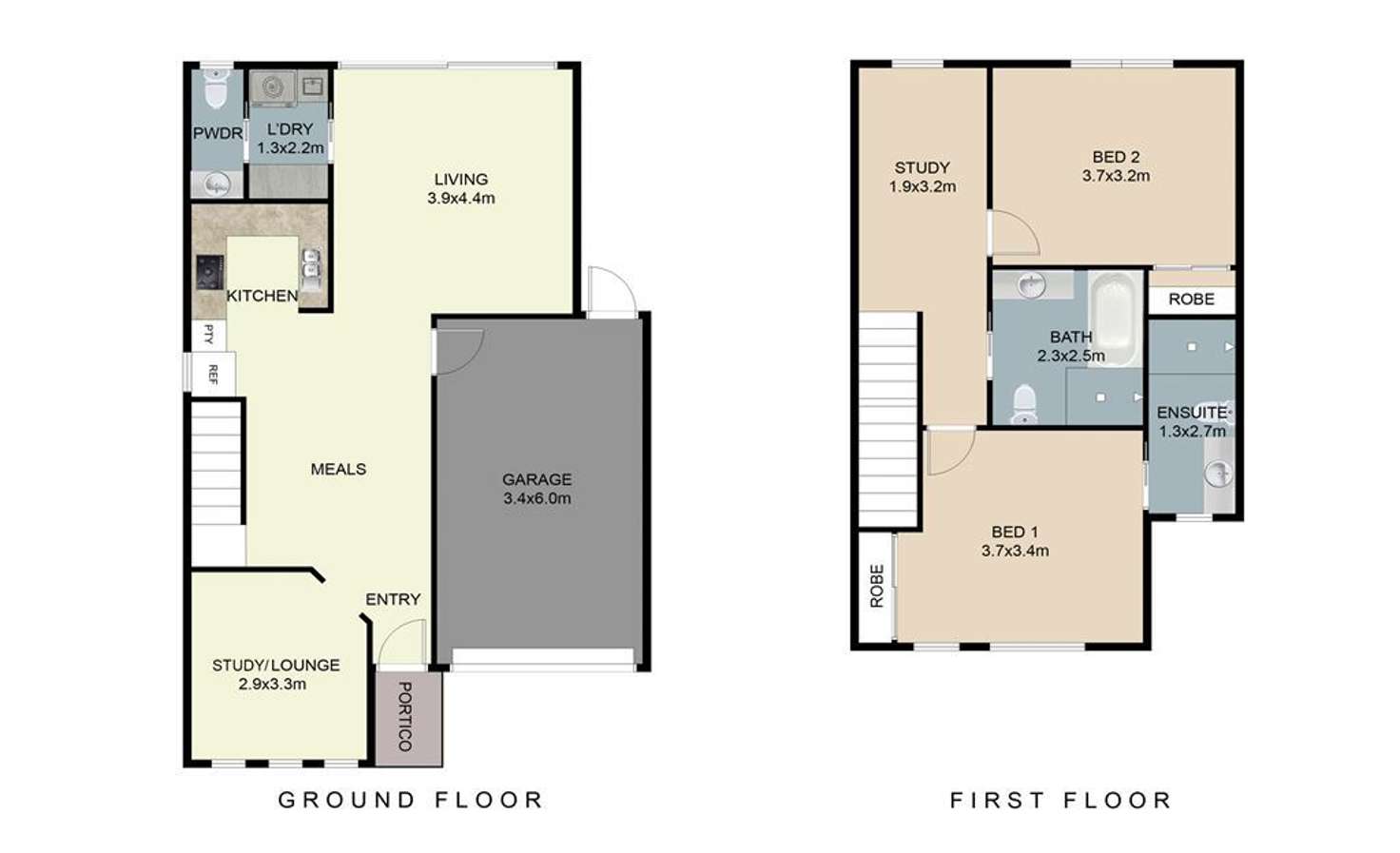 Floorplan of Homely unit listing, 2/5 Laurel Avenue, Boronia VIC 3155