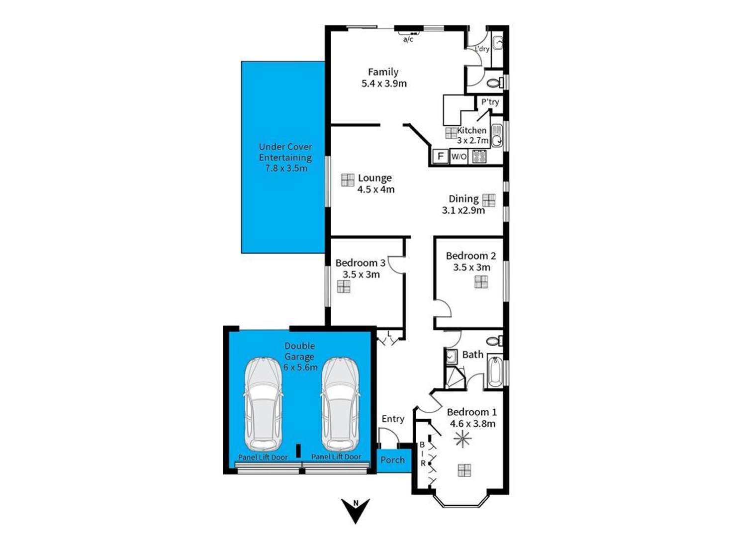 Floorplan of Homely house listing, 16 Spring Park Circuit, Aberfoyle Park SA 5159