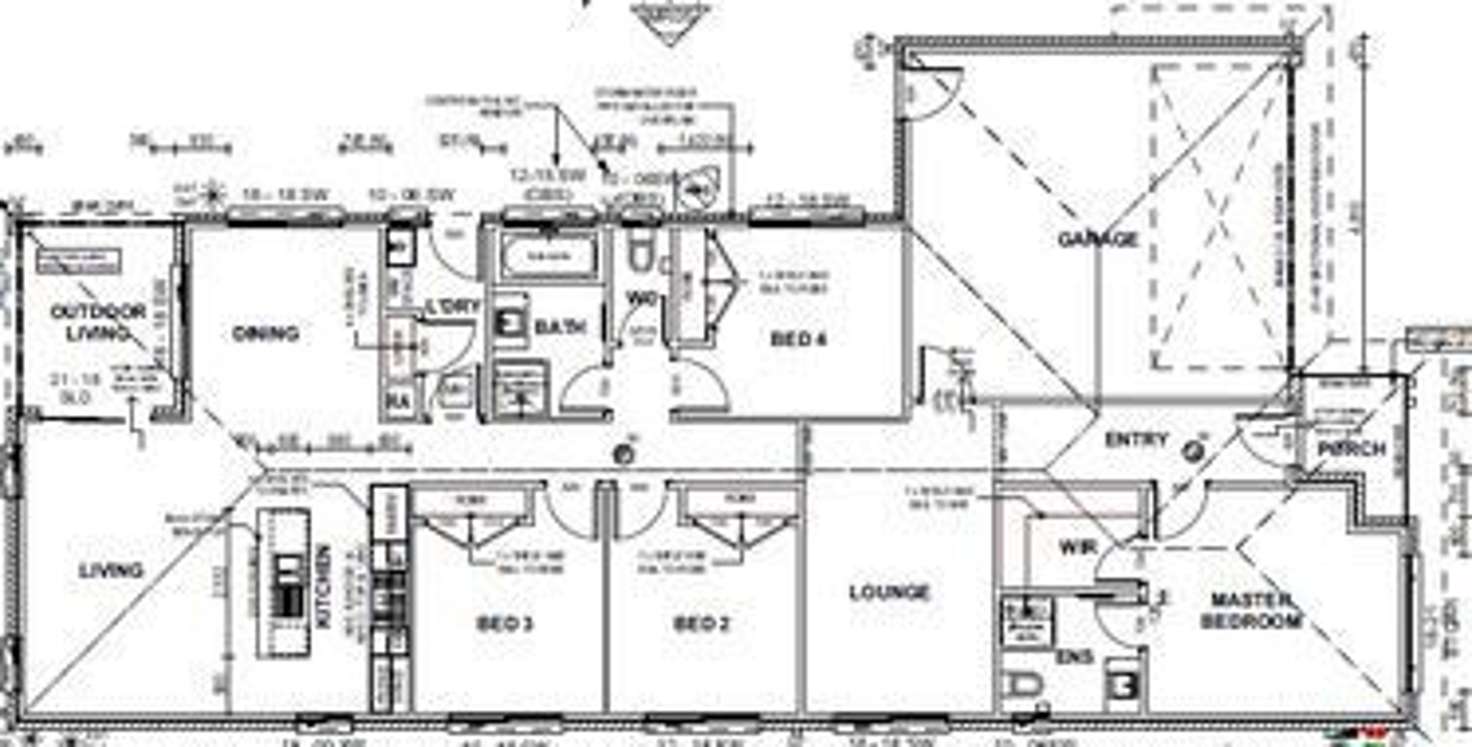 Floorplan of Homely house listing, 44 Bregman Esplanade, Wyndham Vale VIC 3024