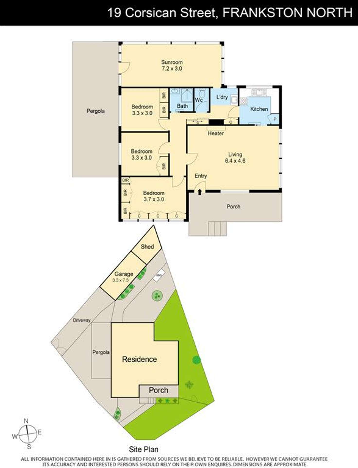 Floorplan of Homely house listing, 19 Corsican Street, Frankston North VIC 3200
