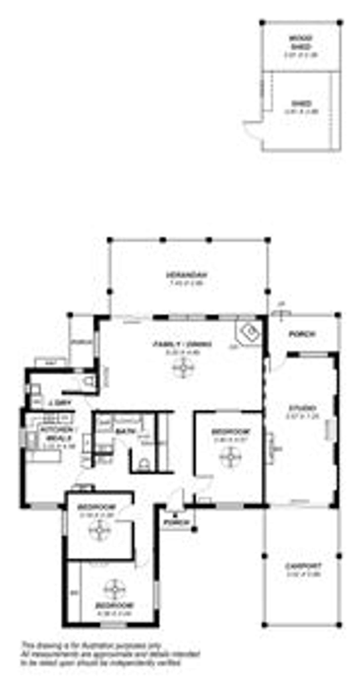 Floorplan of Homely house listing, 4 Hume Street, Seaview Downs SA 5049