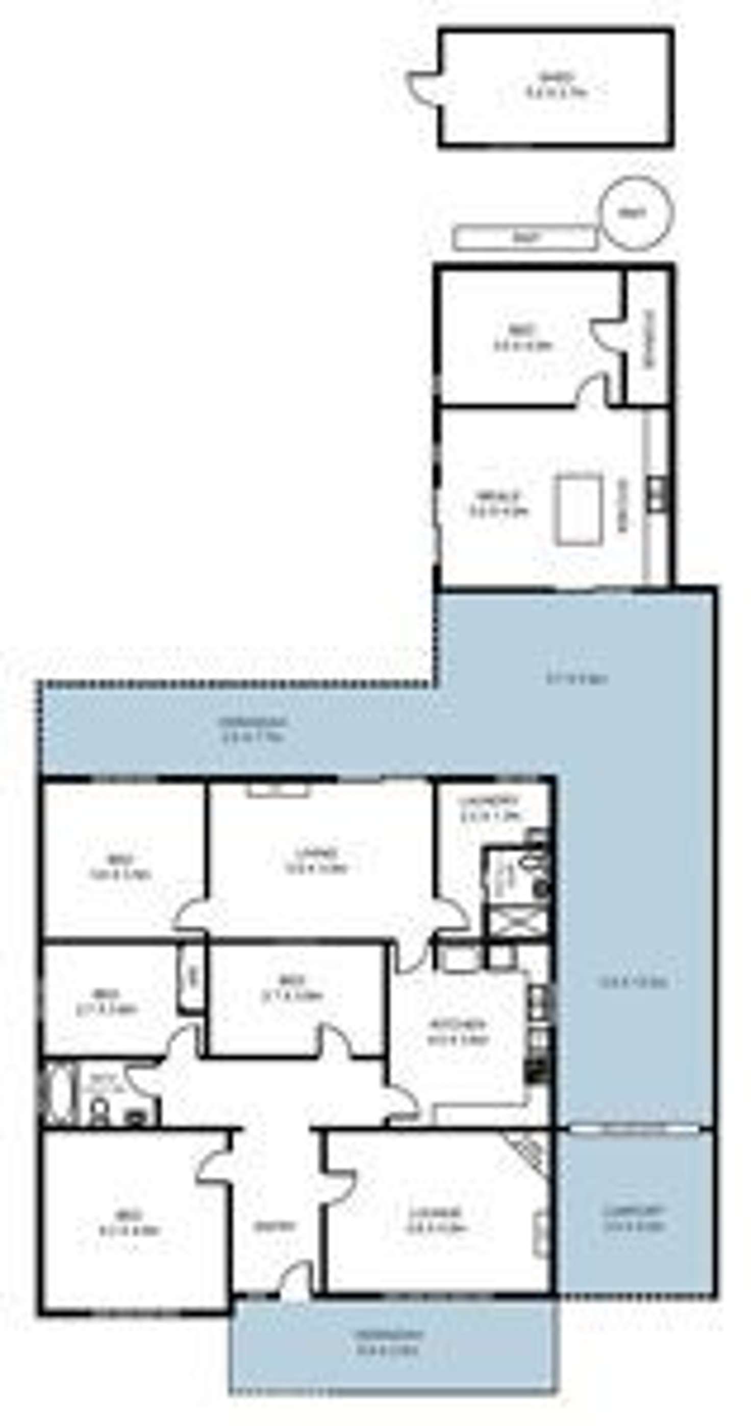 Floorplan of Homely house listing, 107 Hawker Street, Ridleyton SA 5008