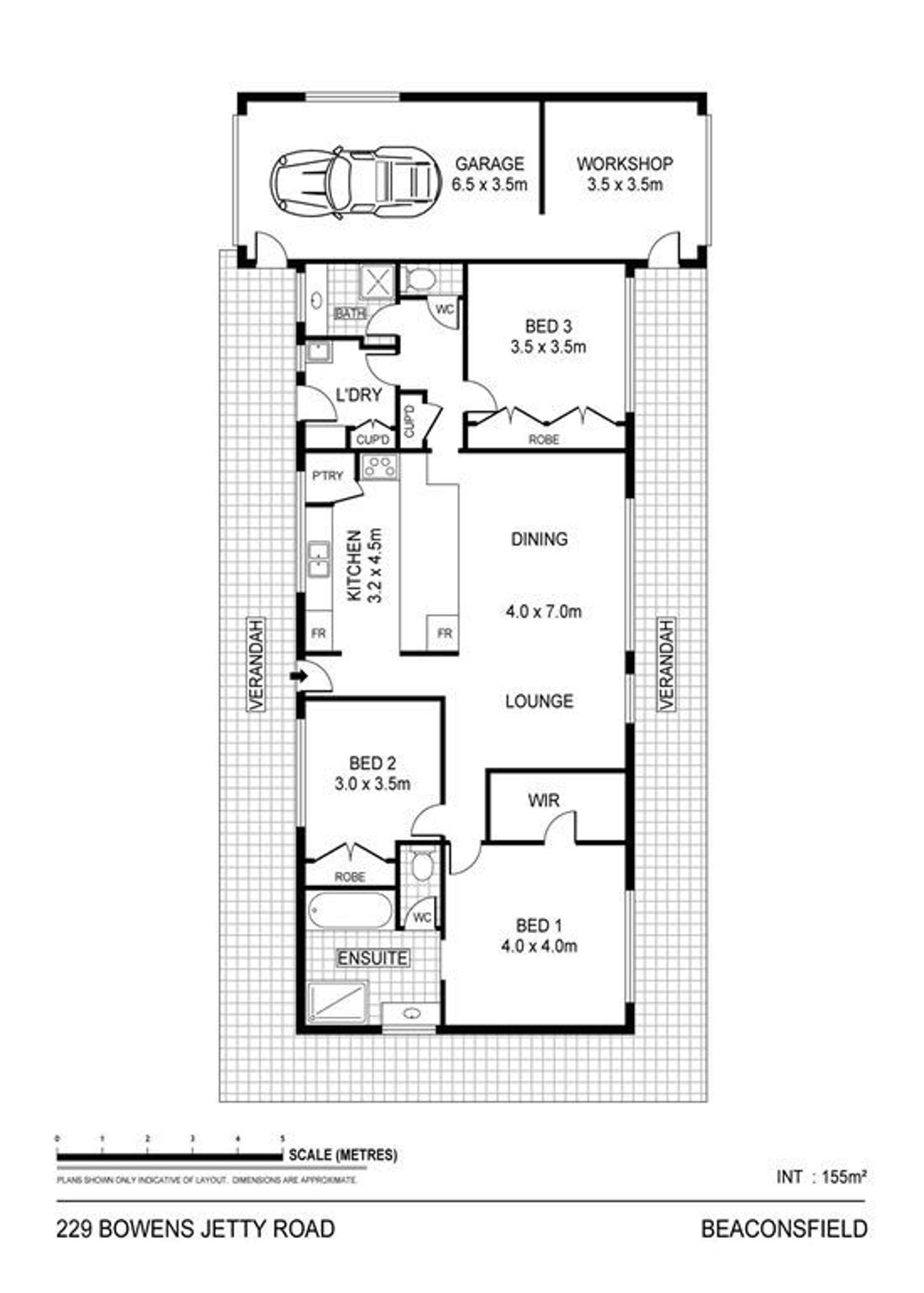 Floorplan of Homely house listing, 229 Bowens Jetty Road, Beaconsfield TAS 7270
