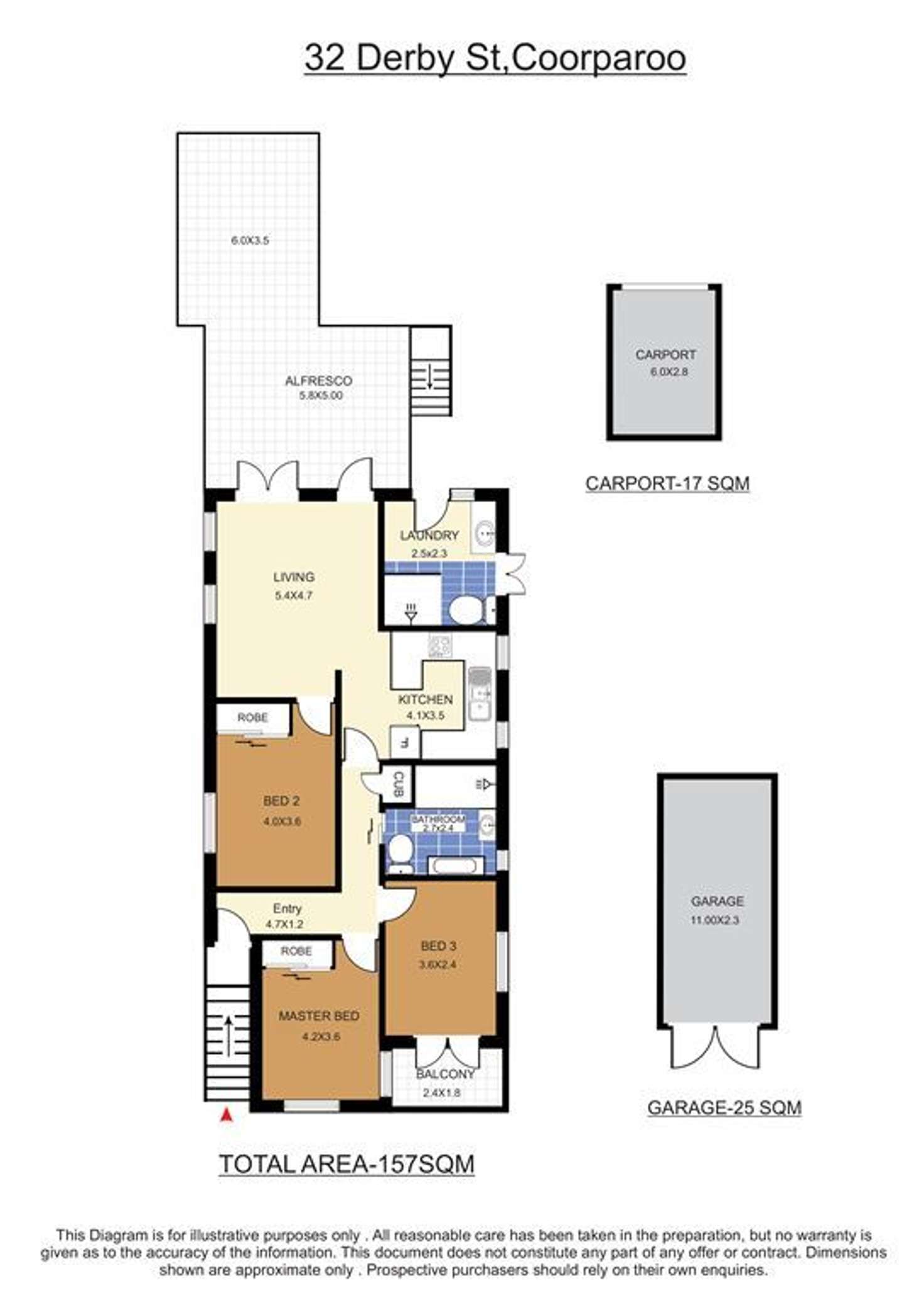Floorplan of Homely house listing, 32 Derby St, Coorparoo QLD 4151