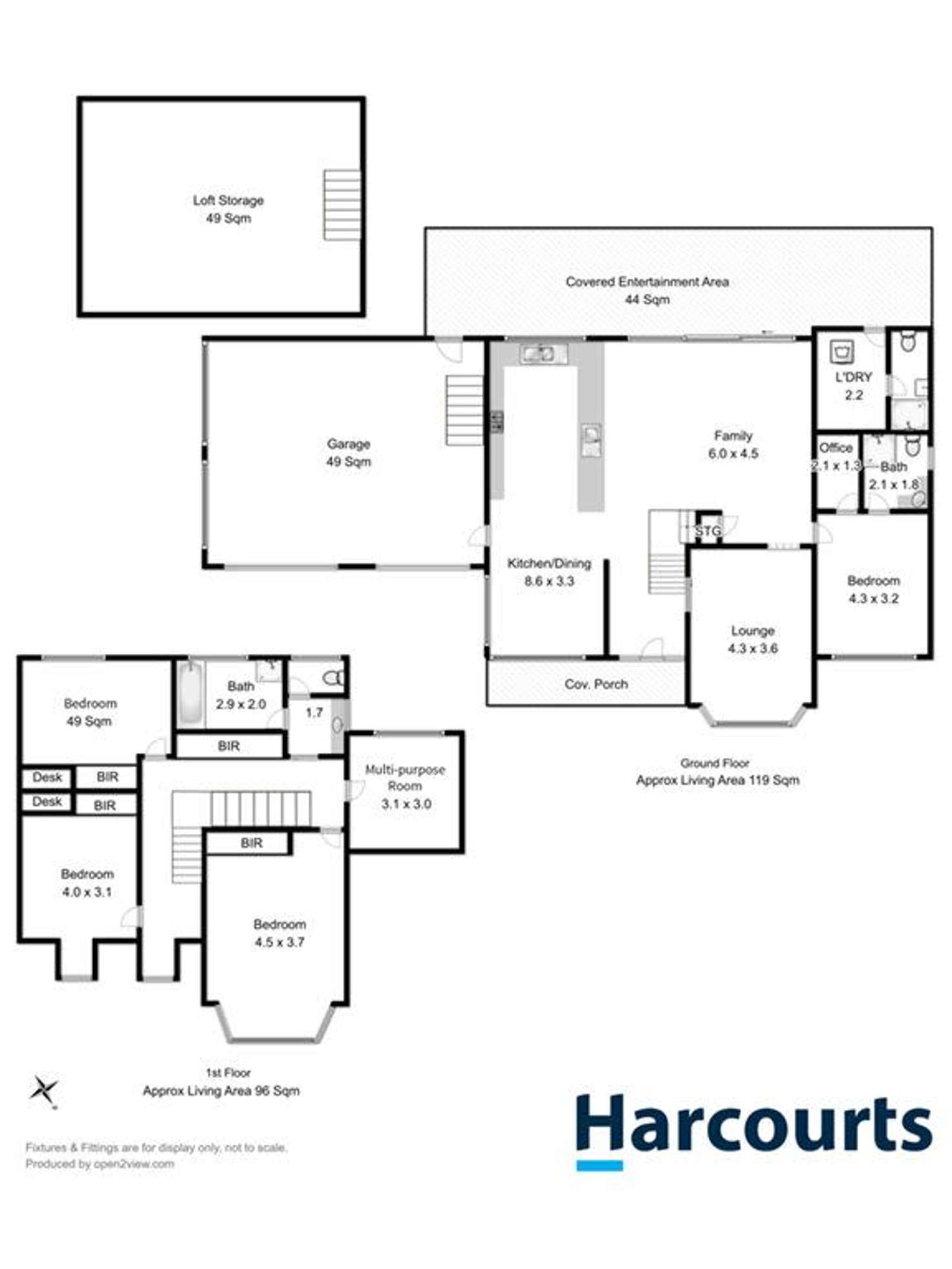 Floorplan of Homely house listing, 57 Radcliff Crescent, Rosetta TAS 7010