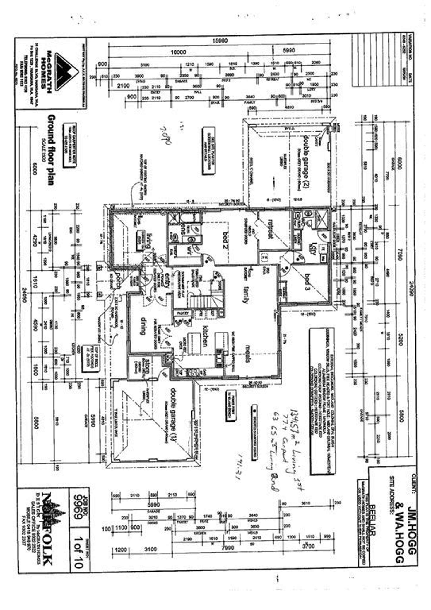 Floorplan of Homely house listing, 7 Possum Glade, Beeliar WA 6164