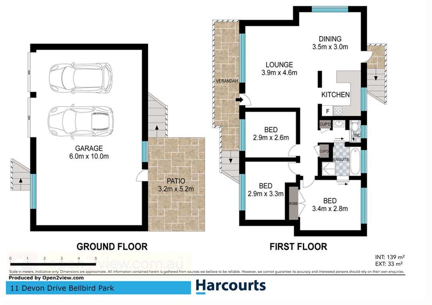 Floorplan of Homely house listing, 11 Devon Drive, Bellbird Park QLD 4300