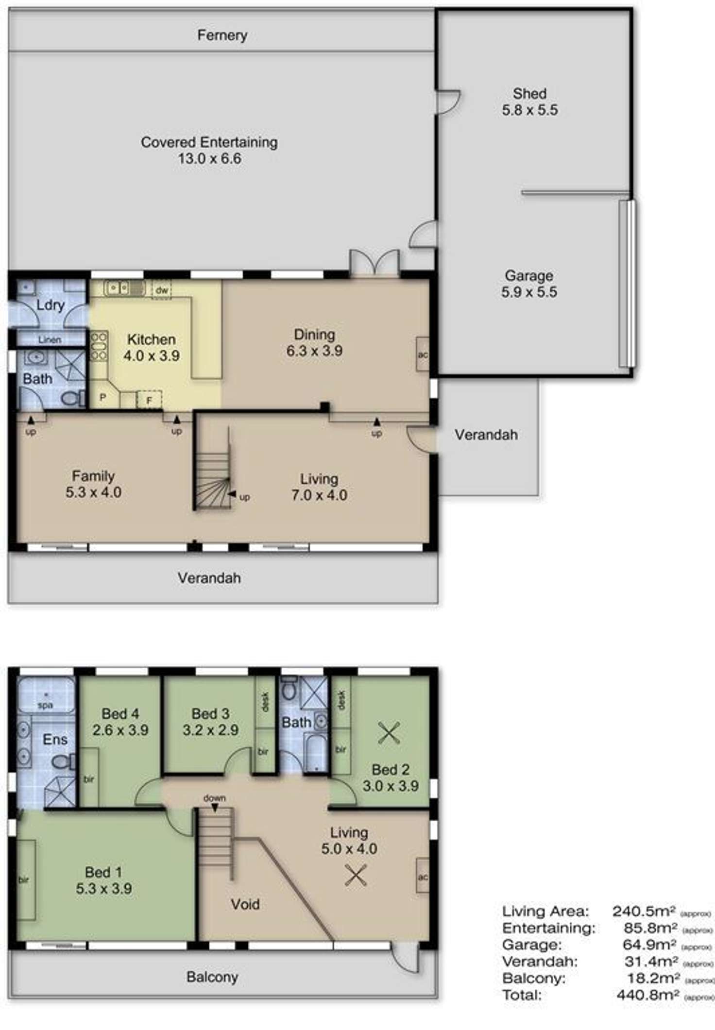 Floorplan of Homely house listing, 1 Cezanne Court, Torrens Park SA 5062