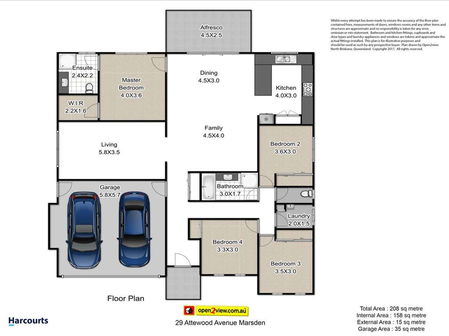 Floorplan of Homely house listing, 29 Attewood Avenue, Marsden QLD 4132