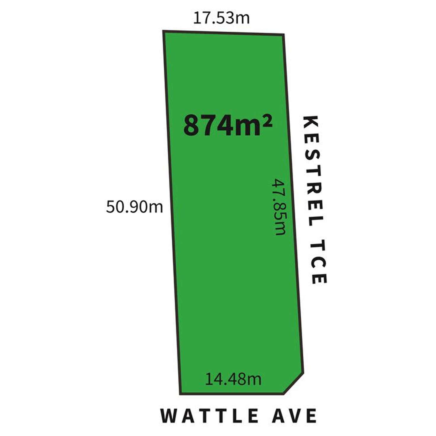 Floorplan of Homely residentialLand listing, 11 Wattle Avenue, Aldinga Beach SA 5173