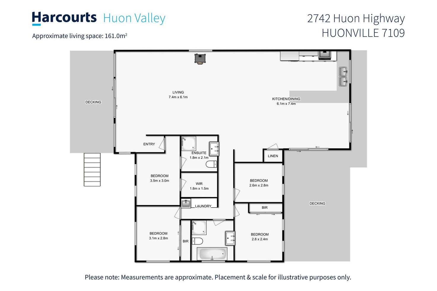 Floorplan of Homely house listing, 2742 Huon Highway, Huonville TAS 7109