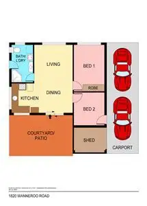Floorplan of Homely house listing, 1820 Wanneroo Road, Neerabup WA 6031