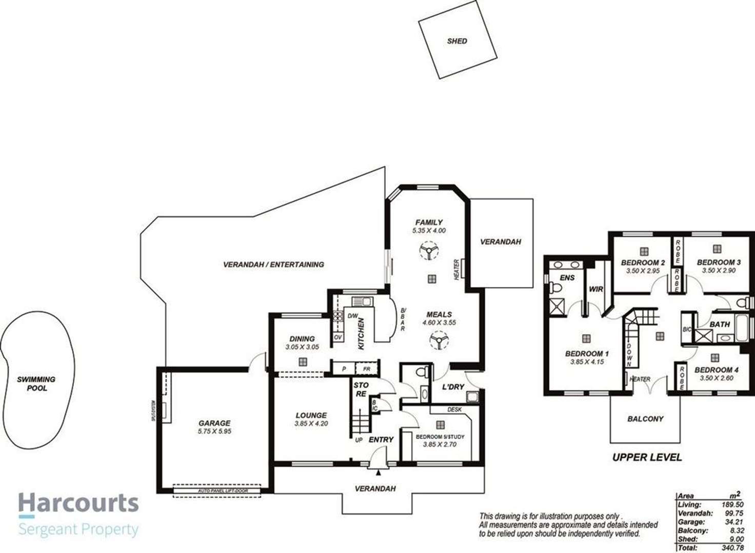 Floorplan of Homely house listing, 2 Blenheim Court, Golden Grove SA 5125