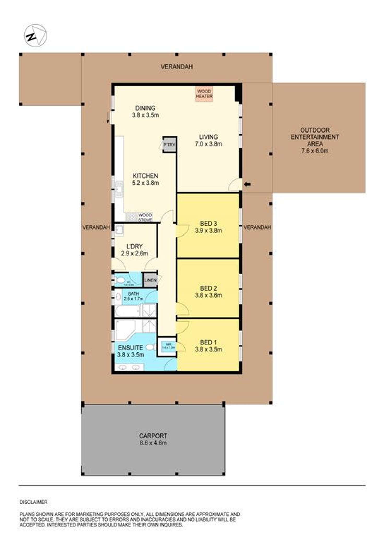 Floorplan of Homely house listing, 1200 Gillies Road, Creswick VIC 3363
