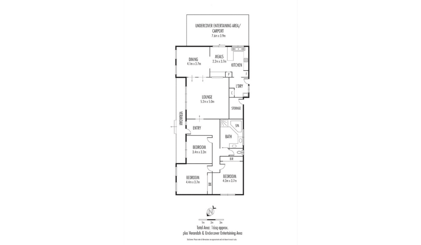 Floorplan of Homely house listing, 1 River Drive, Avondale Heights VIC 3034